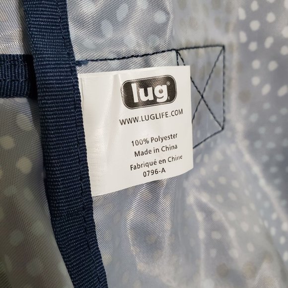 Lug Tote Bag Confetti Puddle Jumper Overnight Gym Packable Shoulder Carry On - Picture 11 of 12